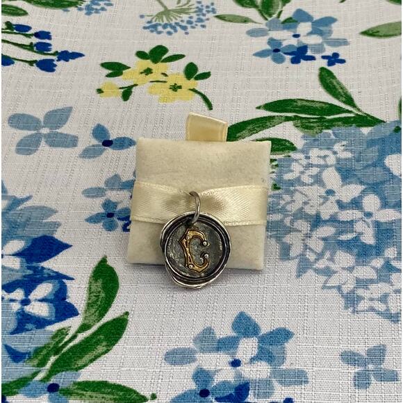 Waxing Poetic Rivet Insignia charm - Picture 2 of 3